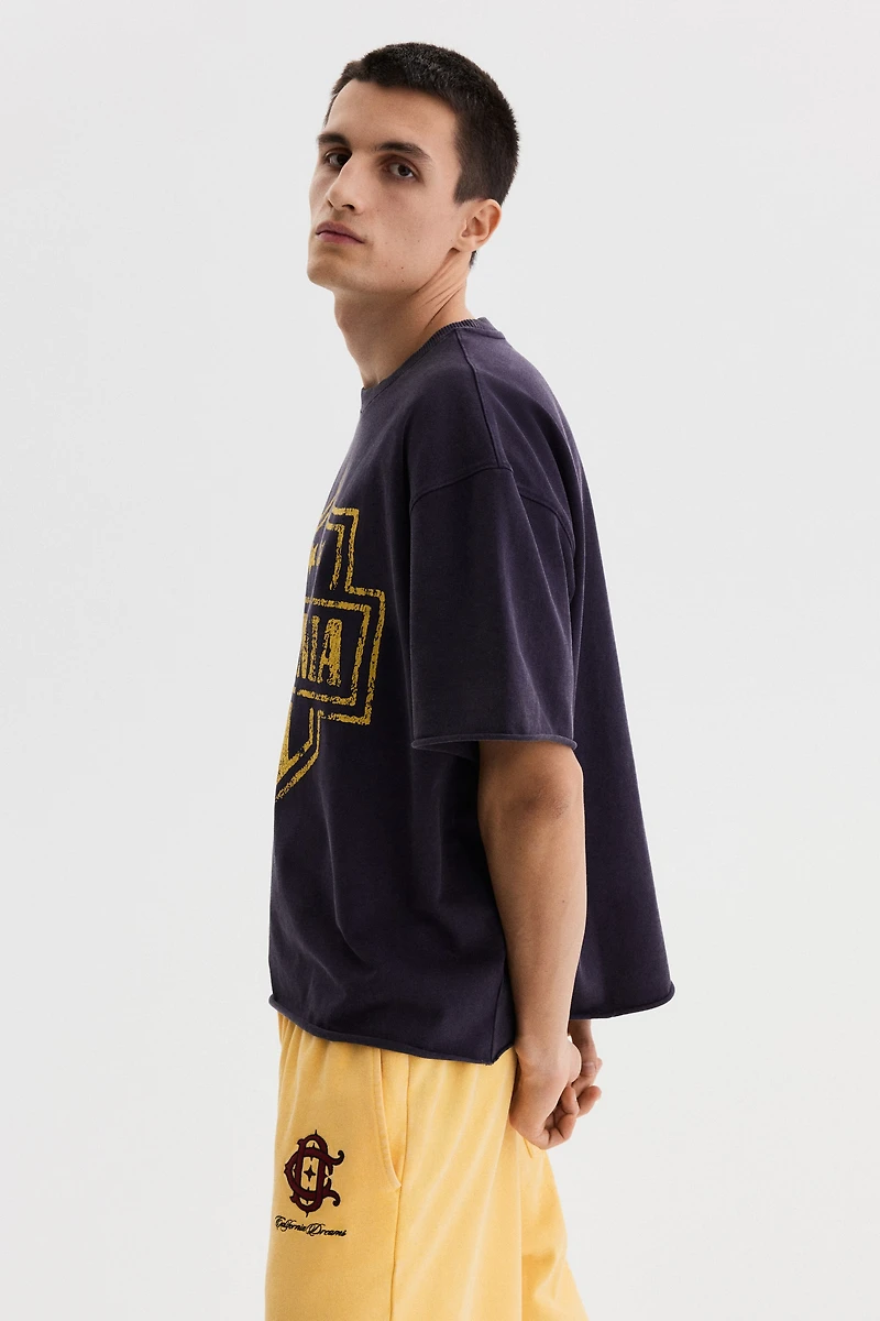 T-shirt carré coupe ample