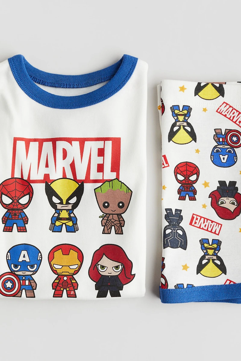 Snug Fit Printed Pajamas
