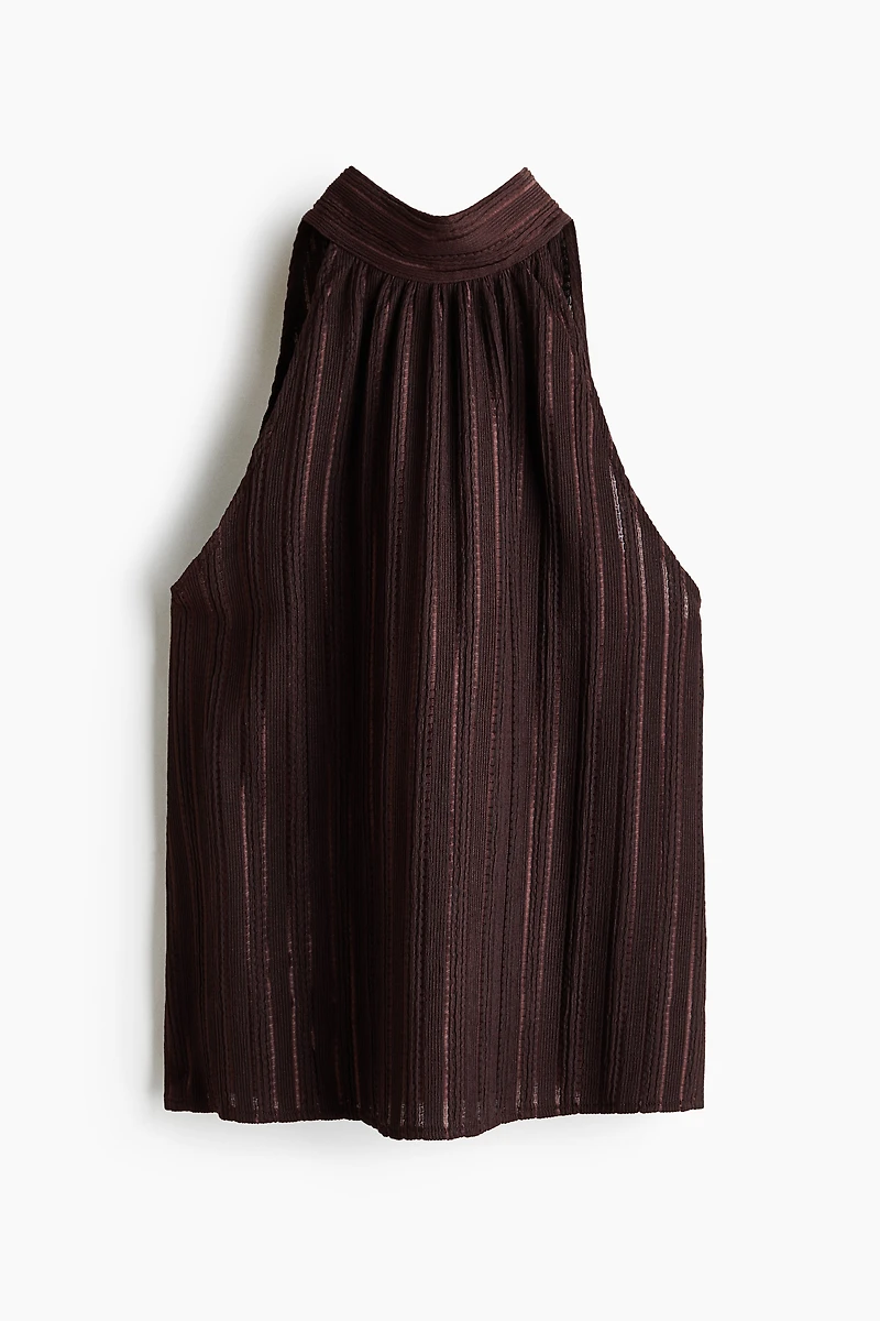 Textured Jersey Top