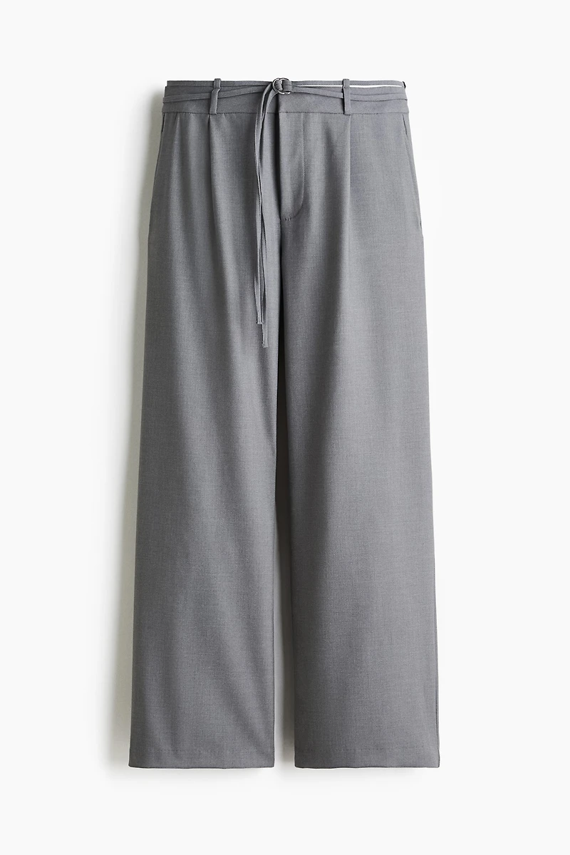 Belted Dress Pants