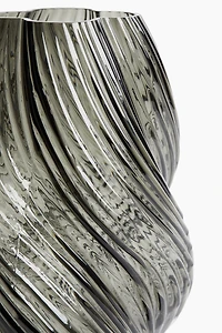 Tall Swirly Vase
