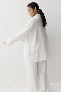 Chemise très ample en lin