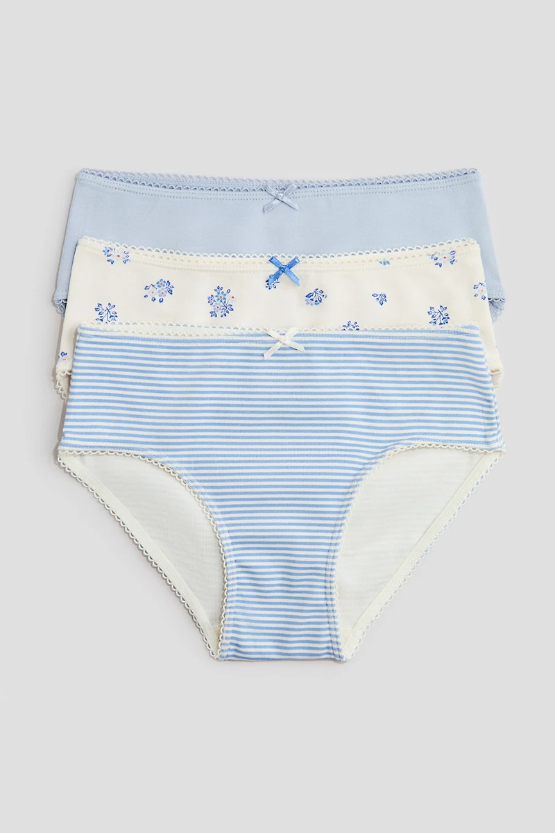 Lot de 3 culottes en coton pima