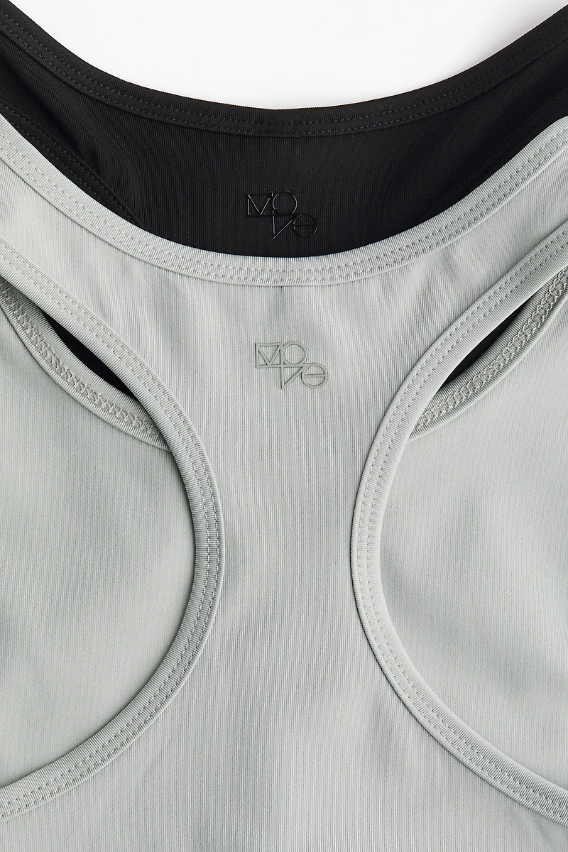Lot de 2 débardeurs sport DryMove🅪