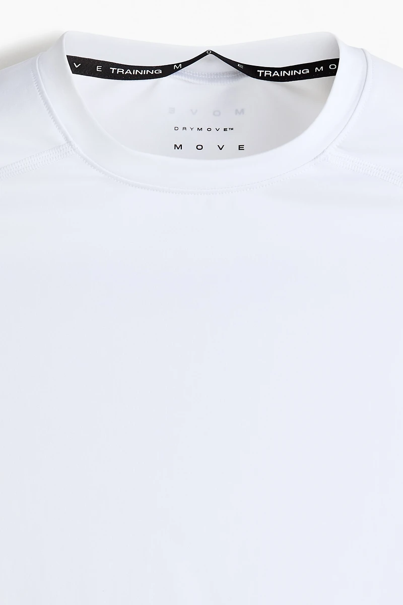 Compression-Fit Sports T-Shirt with DryMove™