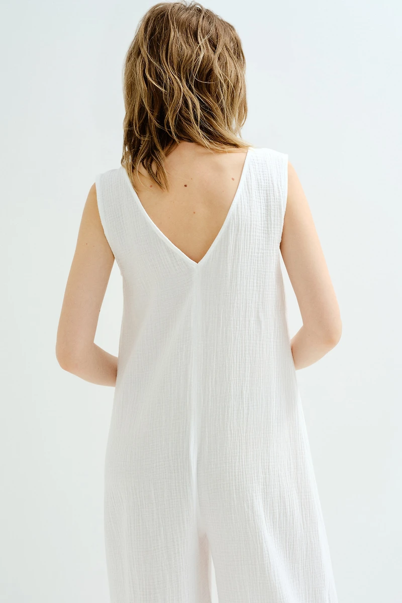 MAMA Muslin Jumpsuit