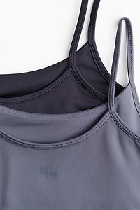 2-Pack Integral-Top Sports Tops with DryMove™