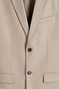 Regular-Fit Single-Breasted Jacket
