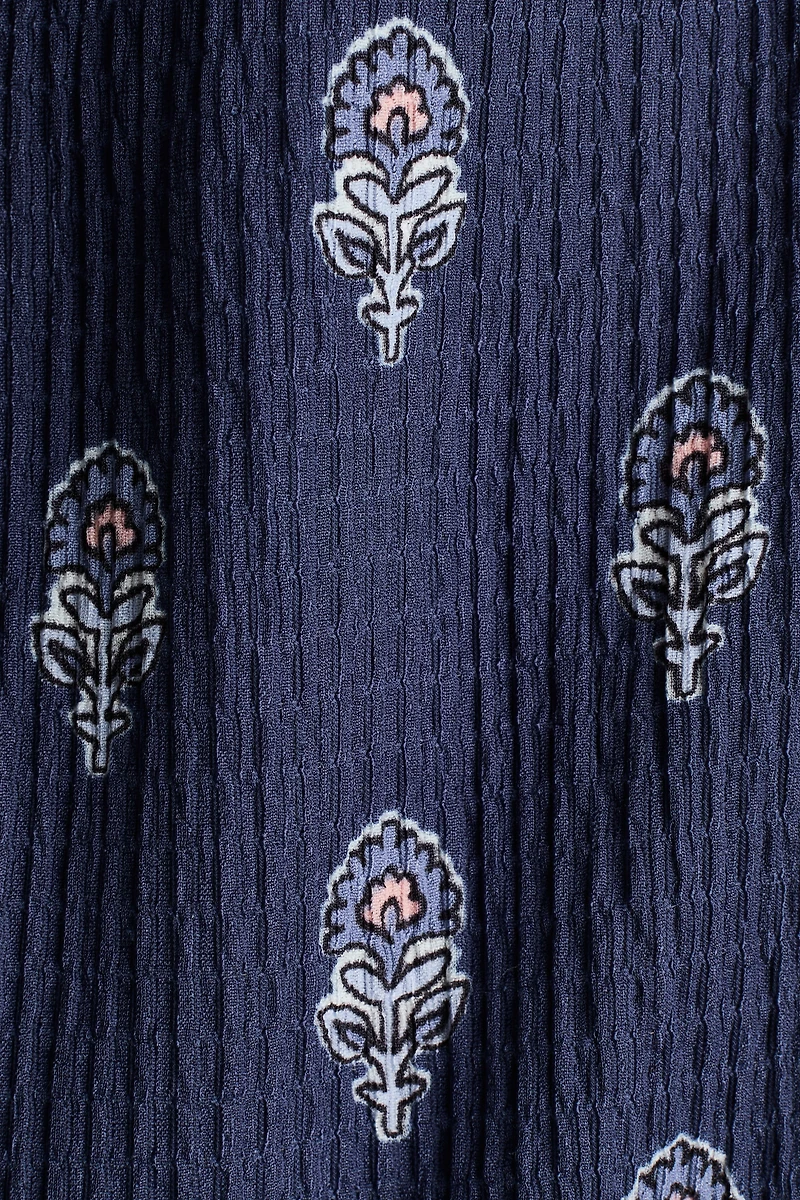 Combinaison pantalon en jersey texturé