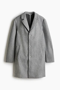 Slim Fit Wool-Blend Coat