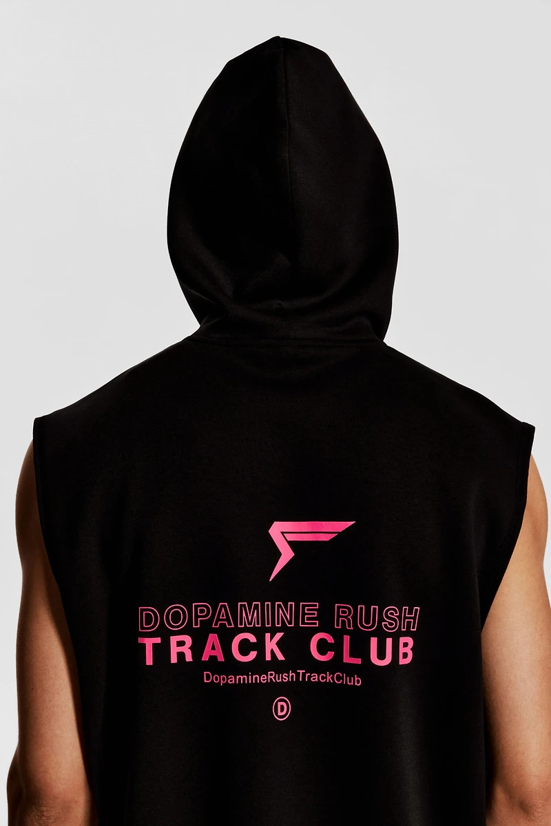 Loose-Fit Sleeveless Sports Hoodie with DryMove™