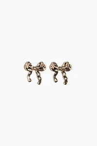 Bow-Shaped Stud Earrings