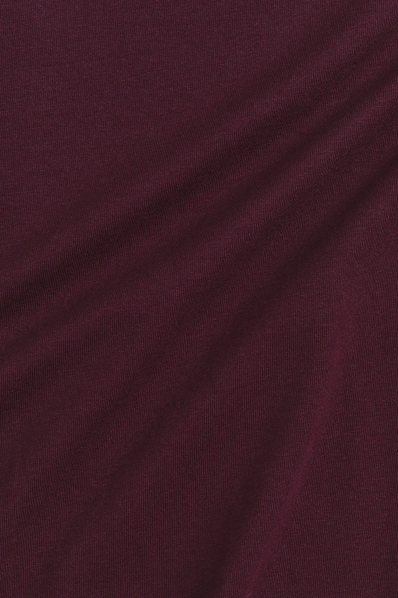 Boat-Neck Cotton Top
