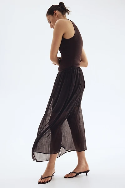 Crinkled Skirt
