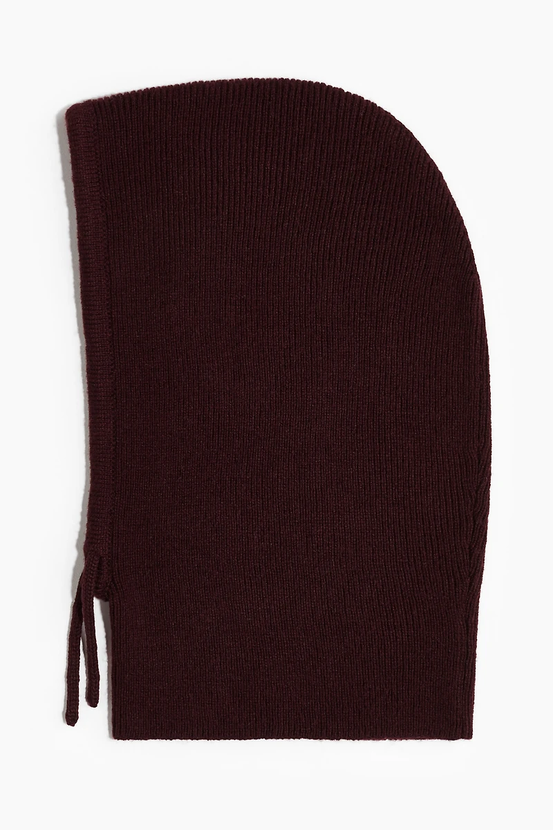Ribbed Balaclava
