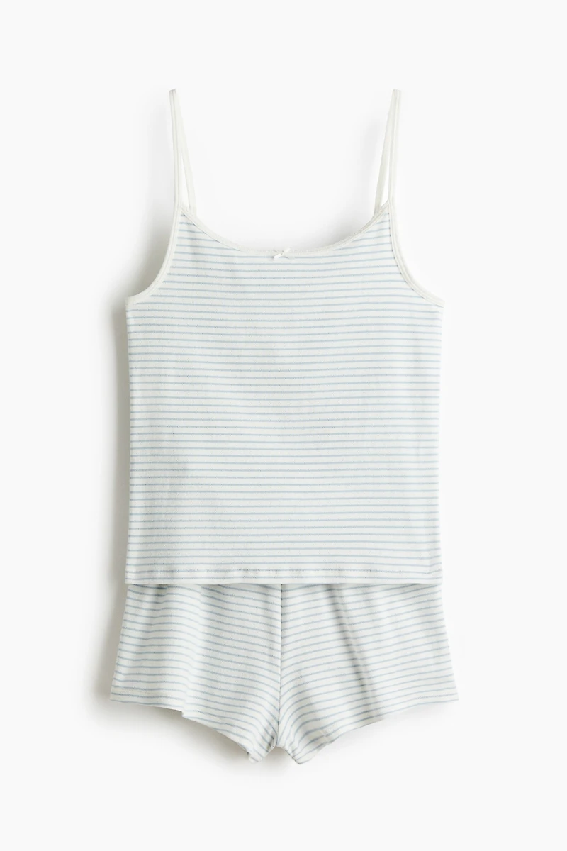 Pyjama en pointelle de coton