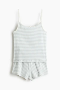 Pyjama en pointelle de coton