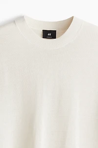 Regular Fit Fine-Knit T-Shirt