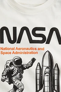 Cotton T-Shirt with Motif