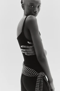 Ribbed Cotton Tank Top