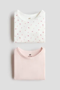 2-pack Short-sleeved Bodysuits