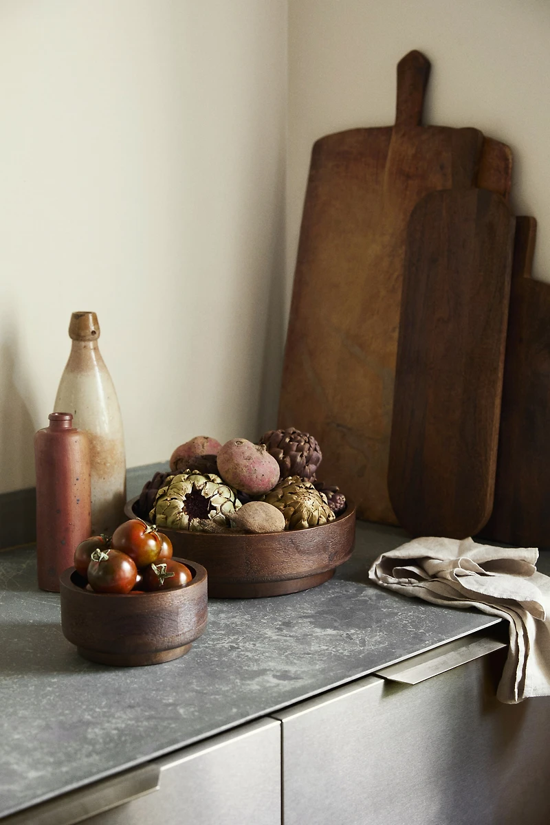 Grand bol en bois de manguier