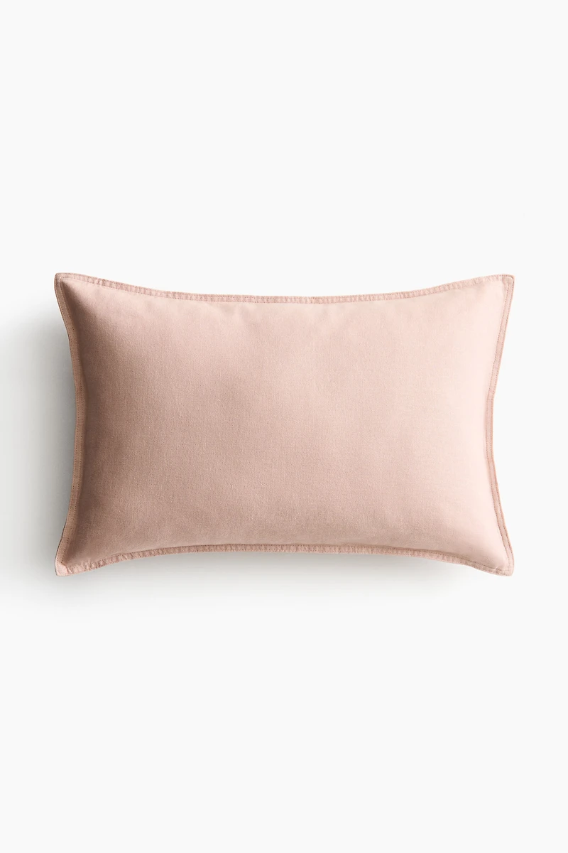 Linen-blend Cushion Cover