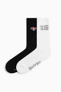 Lot de 2 paires chaussettes