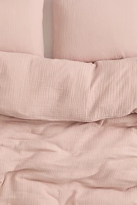 Muslin King/Queen Duvet Cover Set