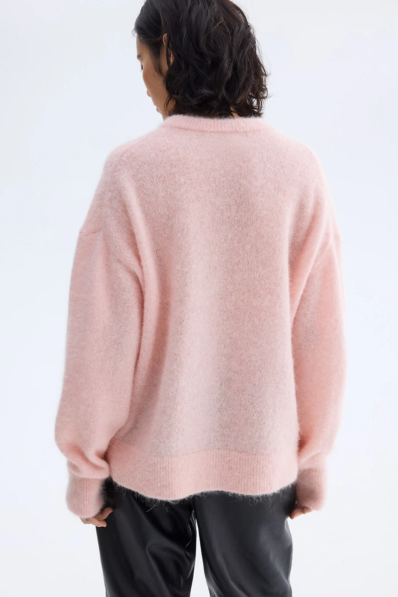 Oversized Alpaca-Blend Sweater