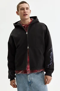 Oversized Boxy Hooded Jacket