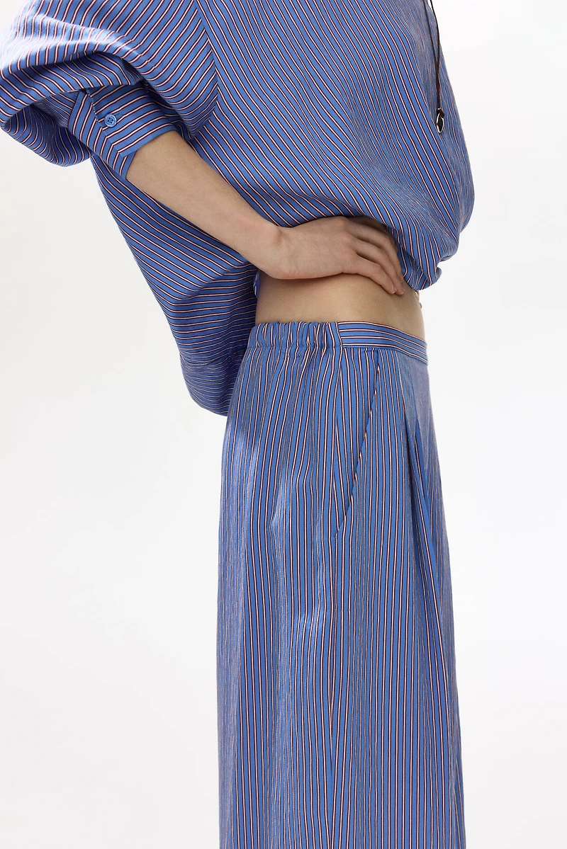 Straight-Leg Pull-On Pants