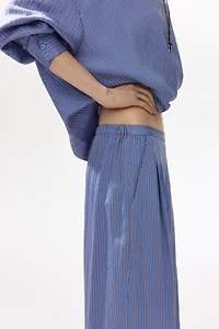 Straight-Leg Pull-On Pants