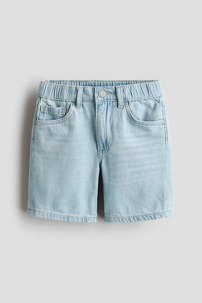 Short ample en denim