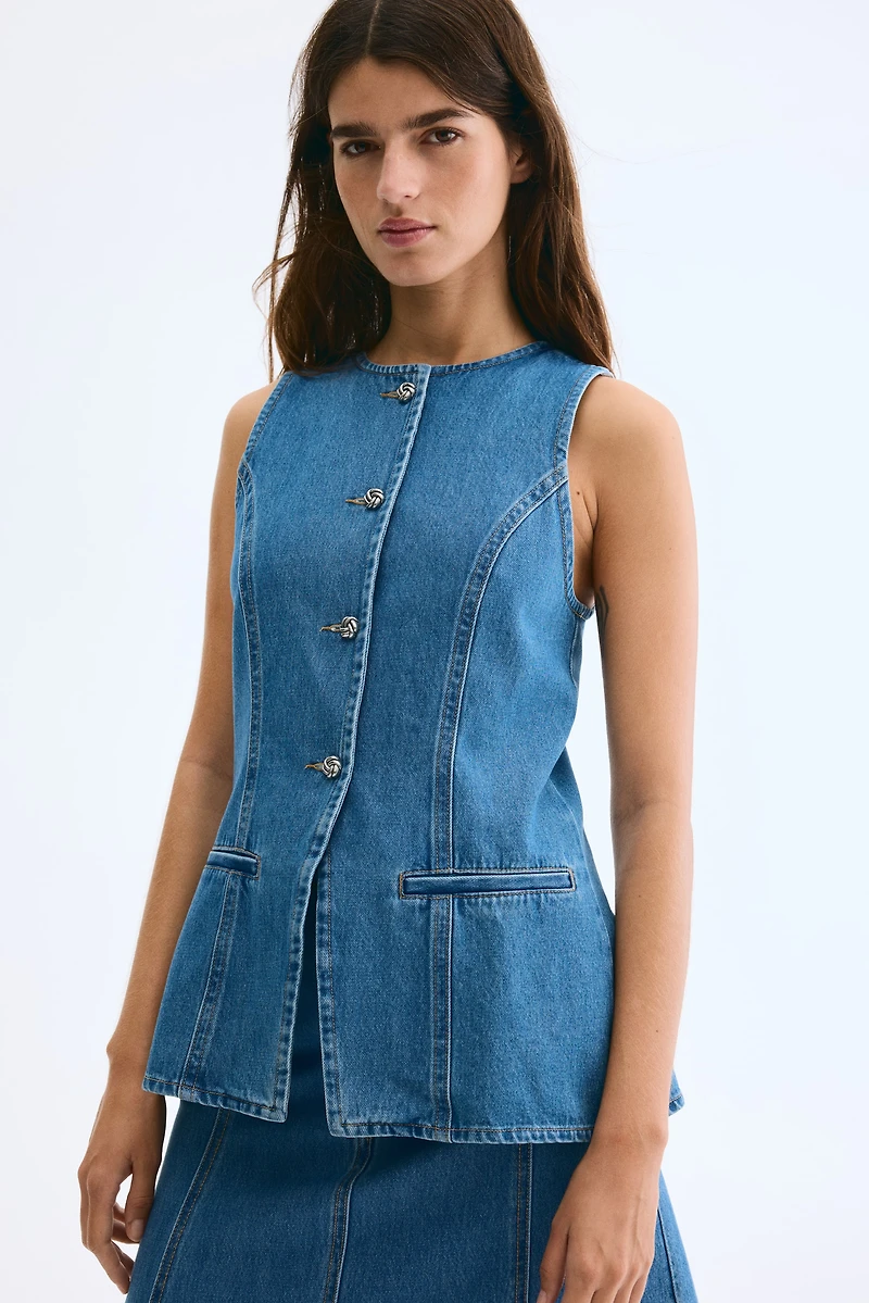 Denim Vest