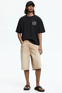 Baggy Denim Shorts
