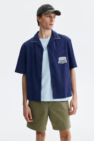 Short décontracté en coton