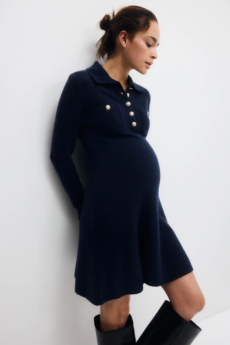 Robe MAMA à manches longues