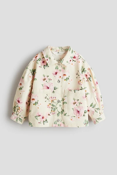 Printed Twill Jacket