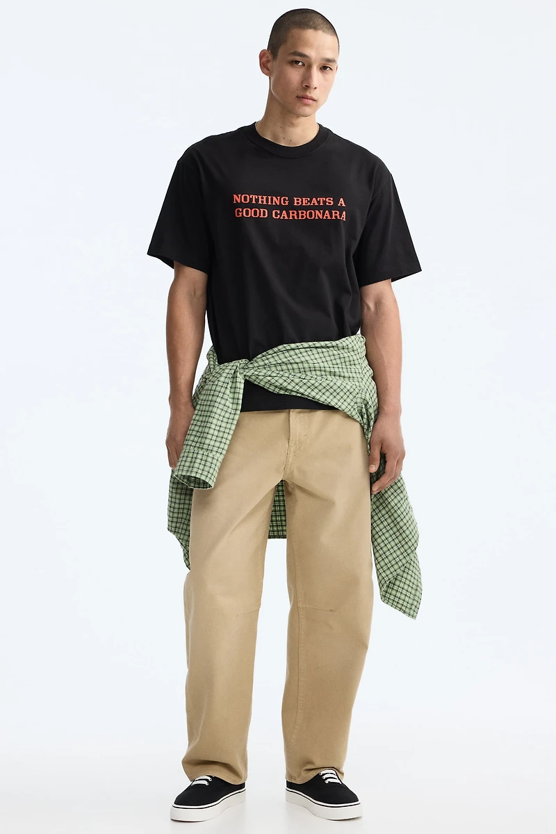 Loose Fit Printed T-shirt
