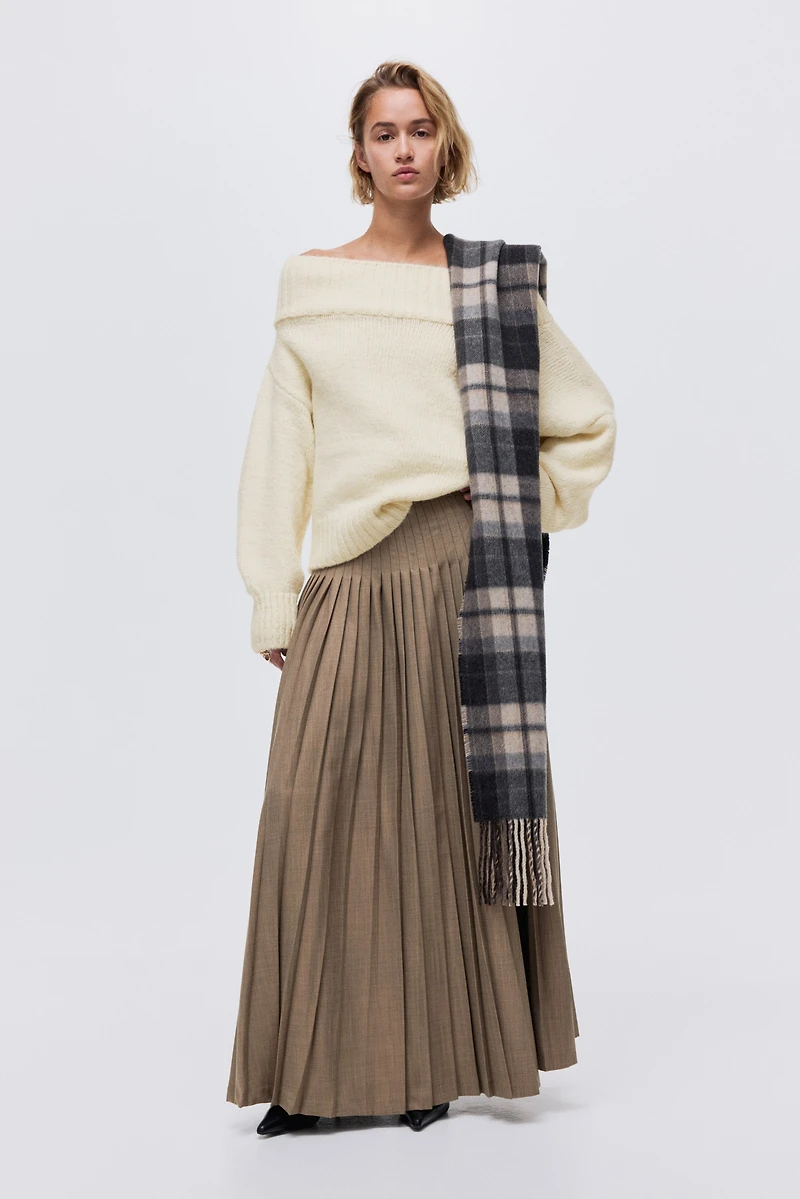 One-Shoulder Sweater