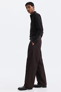 Loose-Fit Tailored Pants