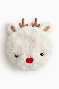 Reindeer-Head Cushion