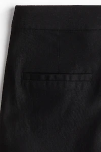 Dressy Linen-Blend Pants