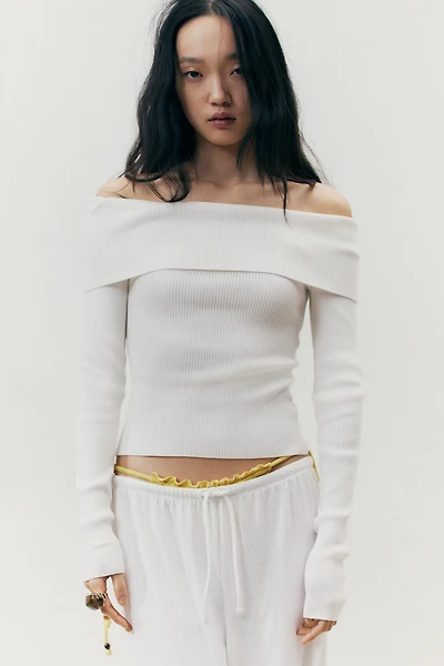 Wide-Leg Drawstring Pants