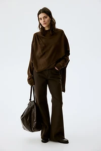 Chandail MAMA d'allaitement avec détail écharpe