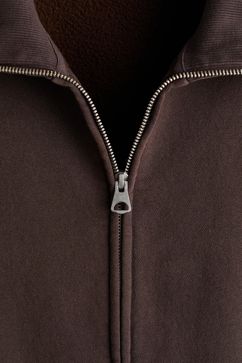 Veste de survêtement carré décontracté