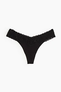 10-pack Lace Thong Briefs