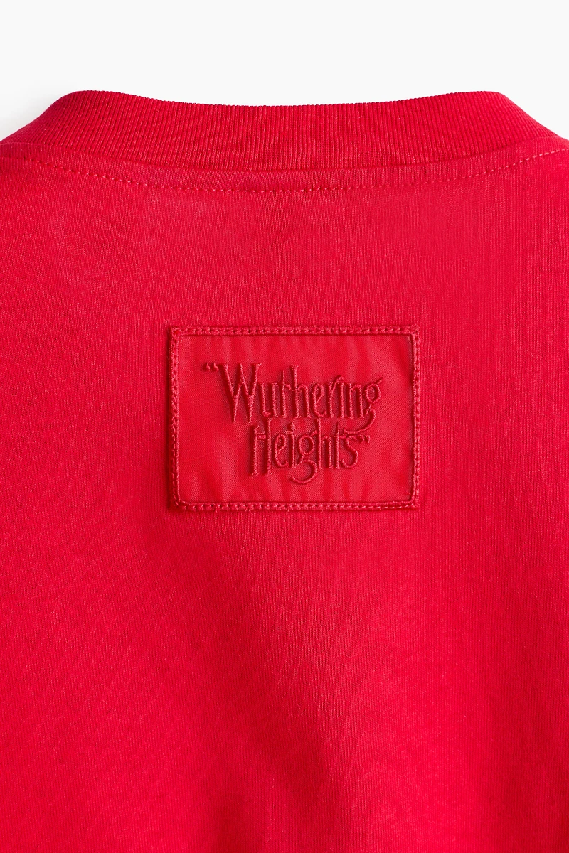 Embroidered-Detail T-Shirt