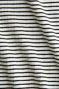 Haut en coton côtelé